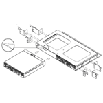 Zeichung Rackmount 19" und 23"